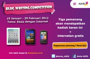 Blog Writing Competition: Eksis dengan Internet